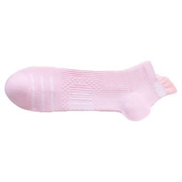 糖果色機能氣墊足弓襪 CF006  M(22~25cm)  淺粉白