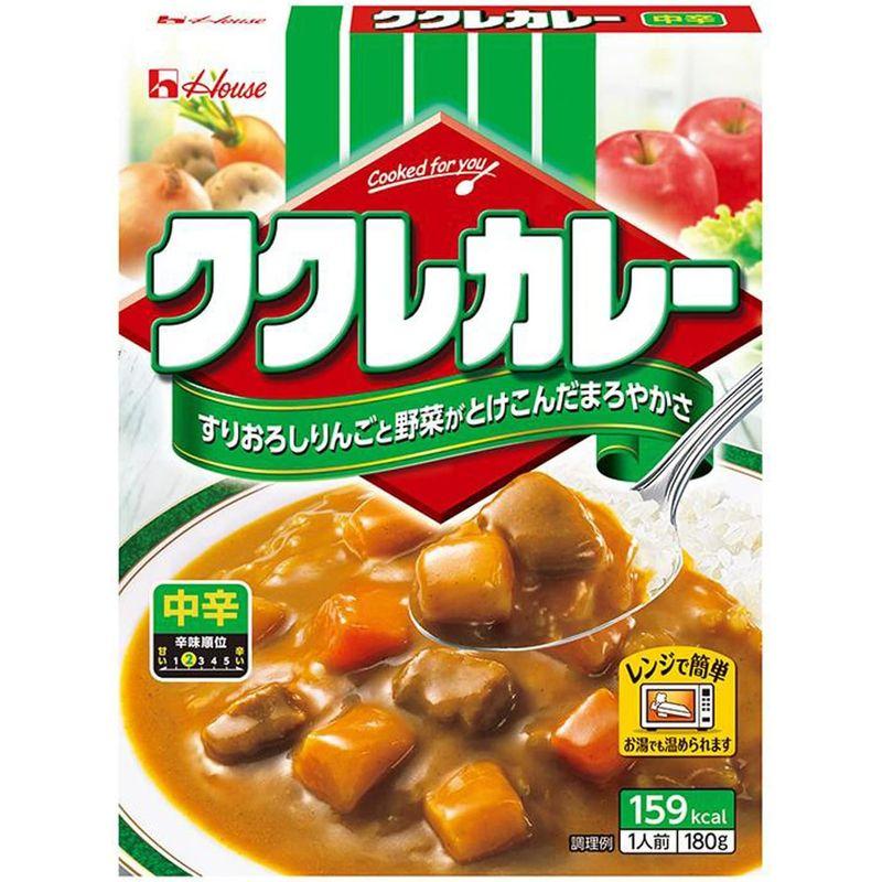 ハウス ククレカレー 中辛 180g×5個