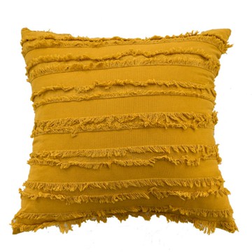 摩洛哥ins流蘇花邊純色抱枕套輕奢靠枕客廳沙發靠墊套棉麻pillow
