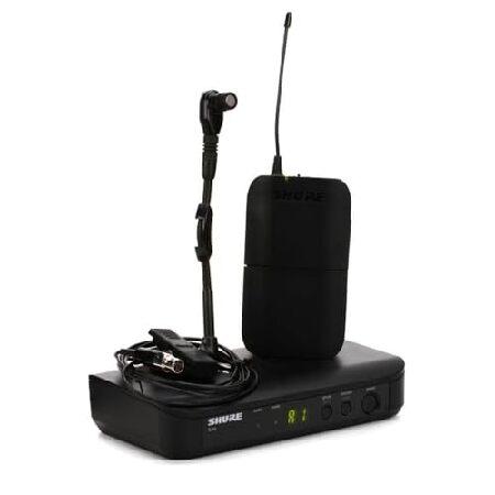 Shure BLX14 B98 UHF Wireless Microphone System Perfect for Brass, Woodwinds, Percussion 14-Hour Battery Life, 300 ft Range Includes Clip-on Inst