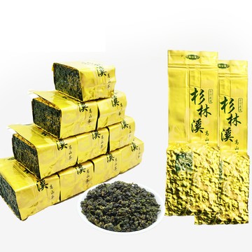 新造茗茶 杉林溪輕焙高山烏龍茶葉 真空包(150g x4包)