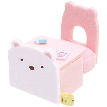 【全館95折】【角落生物 課桌椅】角落生物 學校 課桌椅 絨毛娃娃擺飾 ss號專用 角落小夥伴 日本正版 該該貝比日本精品