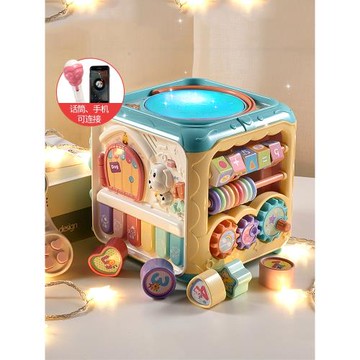 新生嬰兒玩具禮盒百天周歲禮物寶寶玩具套裝母嬰用品送禮初生禮包