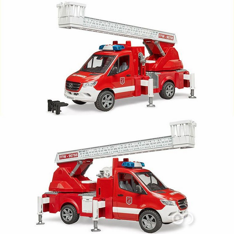ブルーダー bruder MB 消防車 BR02673 おもちゃ 知育玩具 はたらくくるま 車 男の子 女の子 2歳 3歳 4歳 5歳 6歳  誕生日プレゼント 通販 LINEポイント最大GET | LINEショッピング