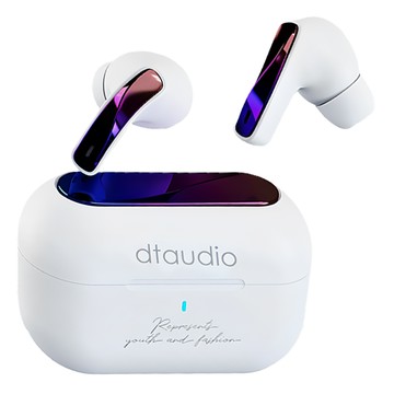 DTAudio ANC主動式降噪無線耳機 HIFI音質/安卓蘋果通用  T30  鋼琴白