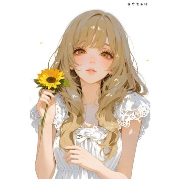 【8 月新款】07-139-0018 人物貼紙 簡約夏日女孩