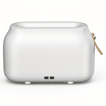 ANTIAN 仿真火焰精油香薰水氧加濕器 細膩水霧 180ML 防乾燒 可添加香薰精油  白色