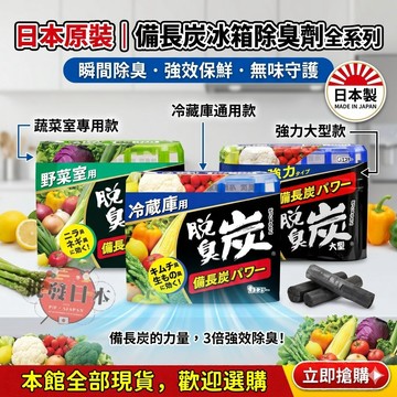 🔥【批發日本】日本製 ST雞仔牌 脫臭炭 脫臭劑 除臭炭 備長炭 冰箱除臭 除臭劑 消臭劑 冷藏 蔬果 🔥