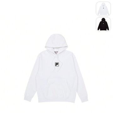 【FILA】中性 連帽T恤-白色 1TEY-5822-WT