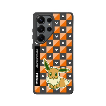 Galaxy S25 Ultra SolidSuit 黑 - 寶可夢 Pokemon - 多彩系列-伊布格紋