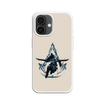 iPhone 16 SolidX 白 - Assassin's Creed - Assassin's Creed Mirage® - Basim & Eagle Crest