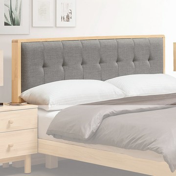 【LOVE樂芙】多哥本哈根實木5尺布面床頭片(D801)A25CB2051