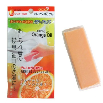 一品川流 日本製 天然橘子油去污皂10入
