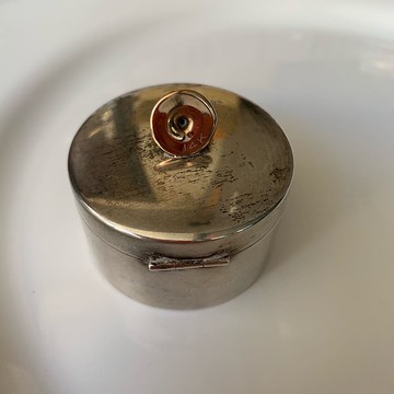 Vintage 銀飾品盒