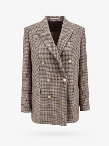 Viscose blend blazer with peak lapels - TAGLIATORE - gender_Woman
