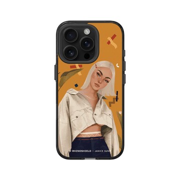 iPhone 16 Pro Clear (相機按鈕) 酷墨灰 - Janice Sung - Anabelle 安娜貝爾