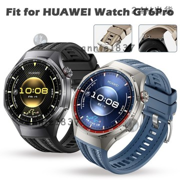 🔥免運 臺灣出貨🔥華為Watch GT6 Pro官方尼龍矽膠錶帶 複合矽膠錶帶 華為Watch GT6 Pro 錶帶
