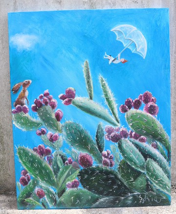 靜花園油畫之呼吸