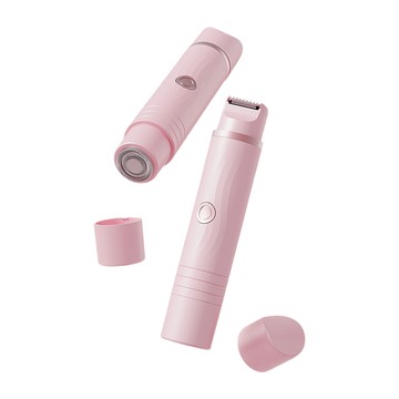 Ouboo 女士脫毛器 雙頭剃毛器 多功能電動刮毛刀 全身脫毛無痛安全 TYPE-C充電便攜長續航