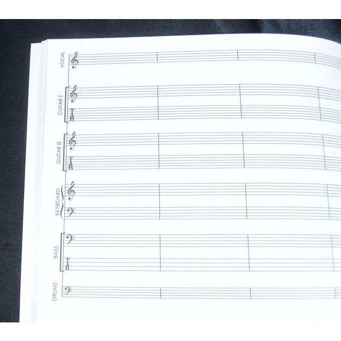 ドレミ バンド・スコア・ノート［A4］   BAND SCORE NOTE