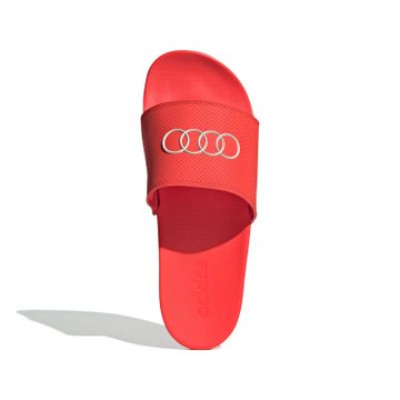 Adidas Adilette Comfort Audi 男鞋 女鞋 紅色 奧迪 賽車 聯名 休閒 拖鞋 KI6083