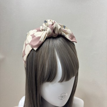 染樁柔粉 | 蝴蝶結髮箍
