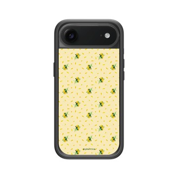 iPhone Air Mod NX -邊框背蓋組合 (相機按鈕) 黑 - Plantica - 花束 – 星鈴