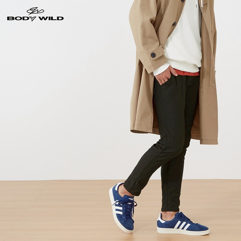 Gunze グンゼ Body Wild 裏起毛 レーヨン混テーパードパンツ メンズ Sale モカブラウン L 通販 Lineポイント最大get Lineショッピング