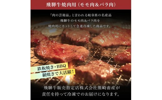 「肉の芸術品」飛騨牛焼肉用400g×3パック 焼肉 バーベキュー 40-012