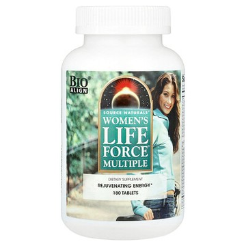Source Naturals, 女性 Life Force® 多營養配方，180 片