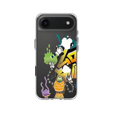 iPhone Air Clear Case（相機按鈕） 透明 - Graffiti / 街頭塗鴉 - 我們愛噴漆