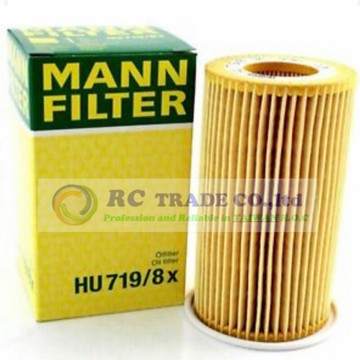 昊斯達 福特 FOCUS 柴油 S40 S80 HU719/8X 機油濾清器 機油濾芯 紙芯 德國MANN