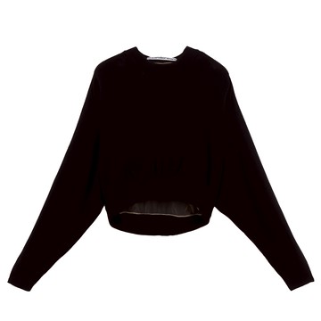 alexanderwang 薄紗拼接羊毛套頭衫