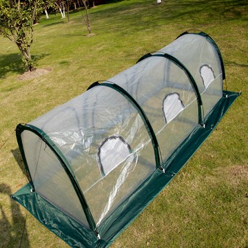 【良品舎】全館免運 快速出貨 便攜式隧道暖房可折疊PE花房種菜保溫棚防雨防凍花棚蔬菜暖房罩子