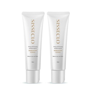 卸妝 【SISSECLO 靚源植戀】胺基酸洗卸凝膠-乾濕兩用X2瓶(100ml/瓶)