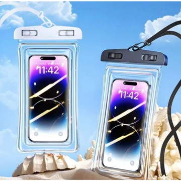 📣台灣現貨📣氣囊防水袋 手機防水套 手機保護套 游泳防水 泡溫泉漂流袋 防潮防疫外賣帶氣囊 手機防水袋 手機套  防水收
