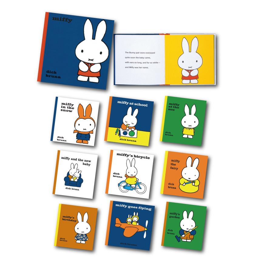 英語版 新ミッフィー・セット/ディック・ブルーナ/洋書絵本/Miffy 