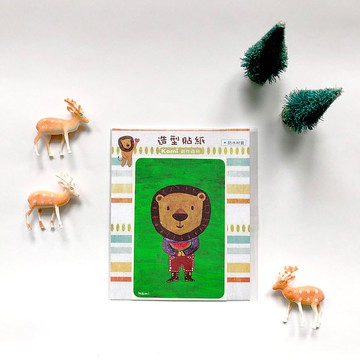 悠遊卡防水貼紙 ∣ 夏天吃西瓜的獅子