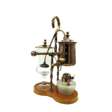 【工廠直銷 可打統編】新款比利時咖啡壺家用復古不鏽鋼虹吸式煮咖啡機手動衝煮器具批發