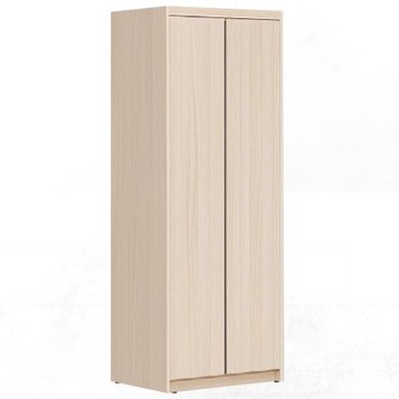 文創集 愛可亞2.7尺二門內雙吊桿衣櫃-80x59x202cm免組