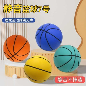 🚀桃園發出🚀 靜音球家用室內無聲籃球拍拍球彈力海綿球無聲訓練小皮球運動