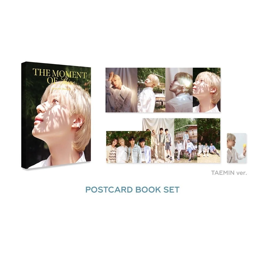 [公式] SHINee 15th Anniversary POP-UP STORE [THE MOMENT OF Shine] MD POSTCARD BOOK SET