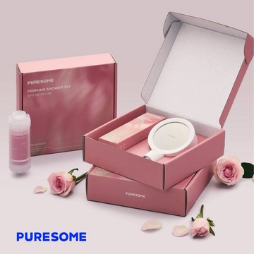 處女座獨家禮盒組♍【BODYLUV】純淨花灑頭組 兩種香味❤️尤加利/玫瑰花 (搬家禮物 | 好運禮 | 閨蜜禮 | 生日禮物🎁)