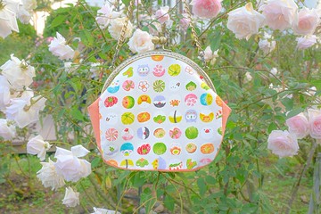 【鳥兒和菓】口金包/側背包/手拿包/收納包
