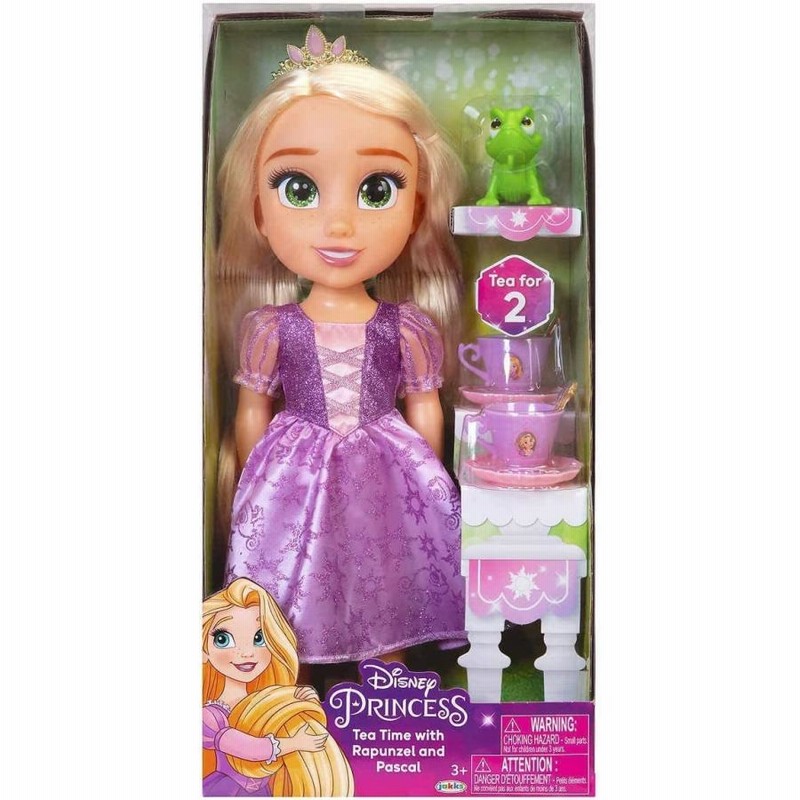 ディズニープリンセス 人形 トドラードール ラプンツェル Princess Tea Time With Rapunzel Pascal Disney コストコ 通販 Lineポイント最大get Lineショッピング