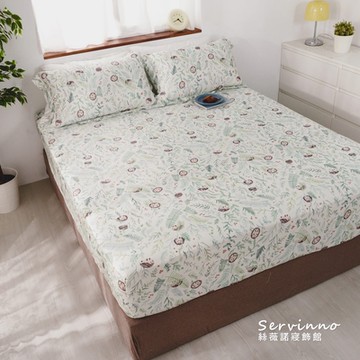 絲薇諾 MIT 60支天絲長絨棉 薄床包枕套組 (哈里躲貓貓/單人加大3.5尺)