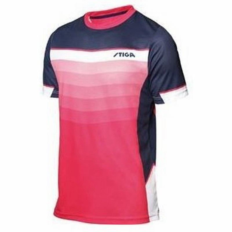 Ds Stiga スティガ 卓球ユニフォーム River Shirt リバーシャツ ピンク Xl Ds 通販 Lineポイント最大0 5 Get Lineショッピング