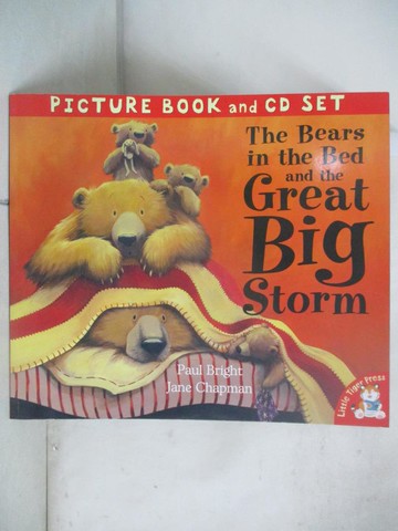 【書寶二手書T8／少年童書_UH2】The Bears in the Bed and the Great Big Storm