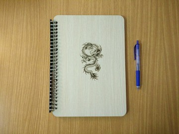 【教師節禮物】B5兩片活頁26孔筆記本─龍