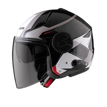 ZEUS 安全帽 ZS-612A ZS612A  AD19 黑銀 內墨鏡 全拆洗 插扣 透氣 快拆鏡片 半罩